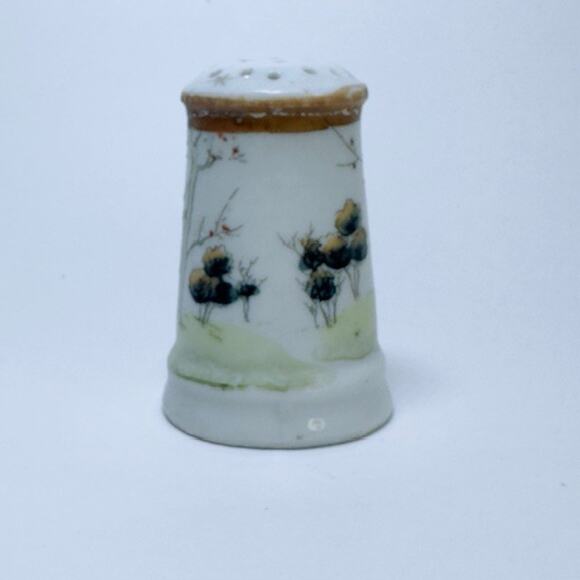 VTG Asian Inspired Hat Pin Display Holder Birds & Trees Retro Collectible 1920s - Picture 9 of 15